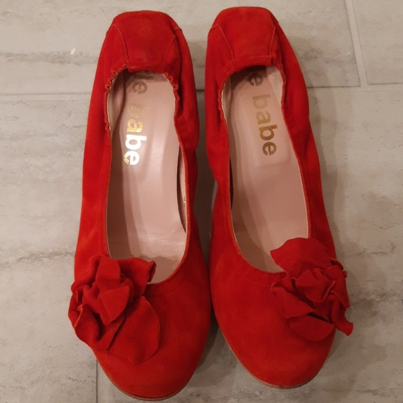 Le Babe suede shoes, made in Italy - Picture 2 of 7